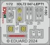 Eduard 3DL72047 F-15C SPACE FINE MOLDS 1/72